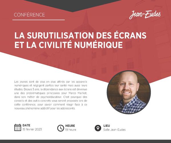 CONFERENCE ECRANS
