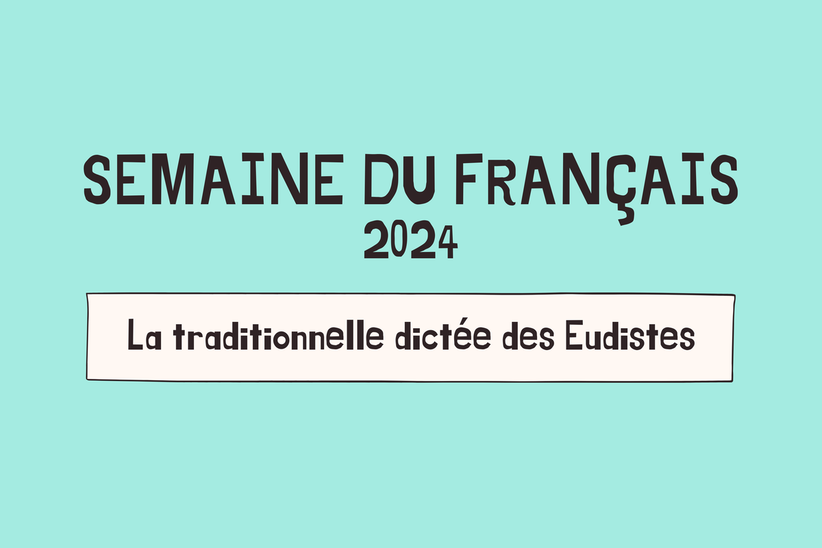 Semaine du francais 2024